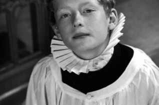Howard as a chorister aged 12
