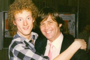 Howard and Melvyn Bragg at opening night of The Hired Man