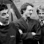 Howard Goodall, Rowan Atkinson and Richard Curtis in 1980